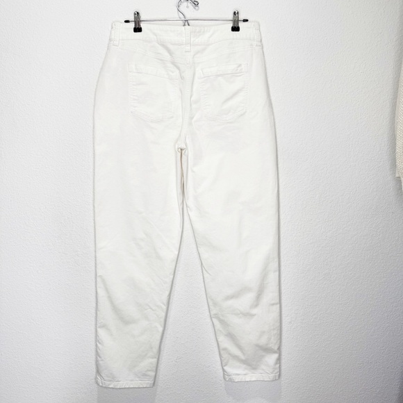 Boden White Straight Leg Pants - Picture 9 of 12